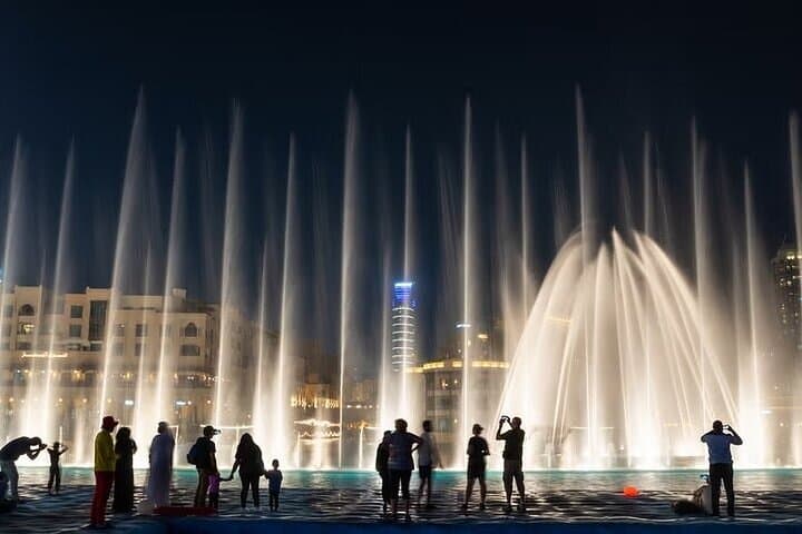 Dubai Fountain Boardwalk: Up-Close Walk Bridge Ticket with Optional Transport photo 2