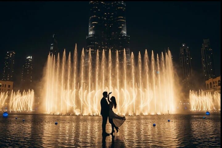 Dubai Fountain Boardwalk: Up-Close Walk Bridge Ticket with Optional Transport photo 6