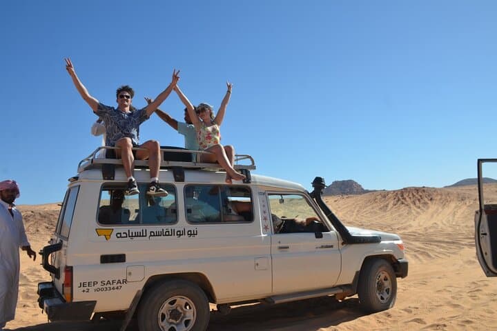 Sharm El-Sheikh Jeep Adventure: Dahab Snorkel, Camel Ride & Colored Canyon Day Trip photo 4