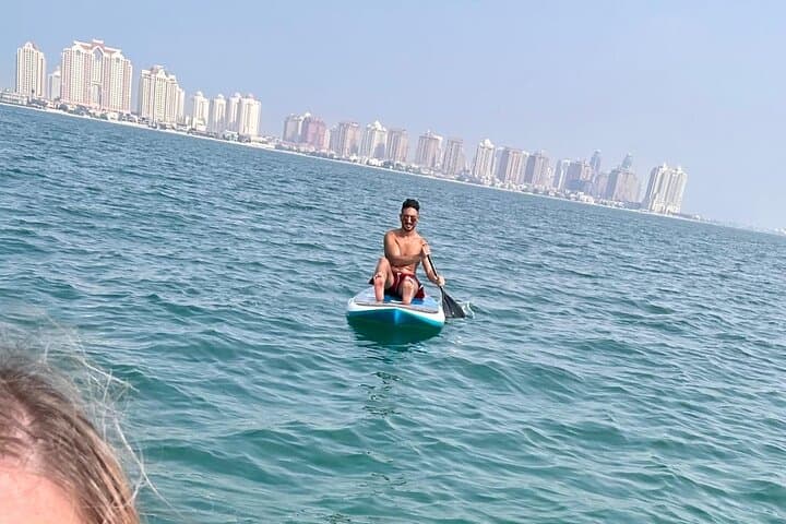 Sunset Kayak Escape to a Hidden Beach — Private Guided Tour in Doha photo 4