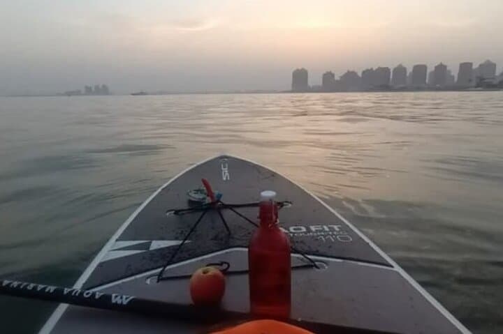 Sunset Kayak Escape to a Hidden Beach — Private Guided Tour in Doha photo 5