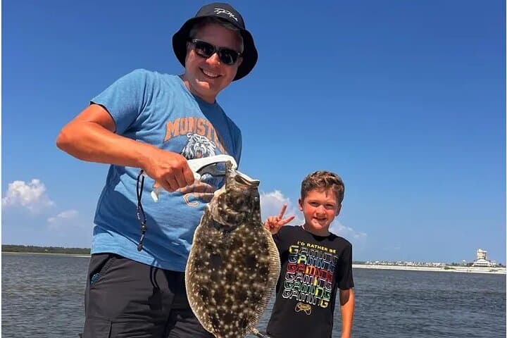 Morning Fishing Charters Little River SC: Inshore Redfish & Trout Trips photo 3