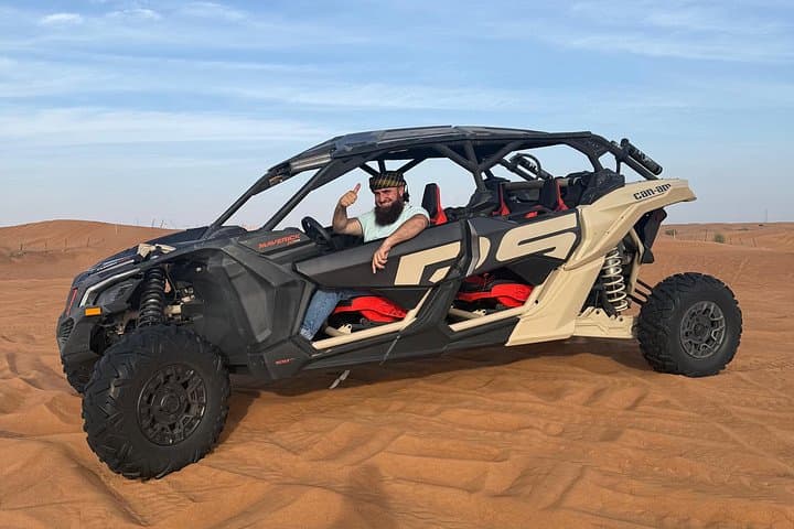 Dubai Desert Quad Bike & Dune Buggy Private Tour — 30 & 60 Min ATV Adventure photo 1