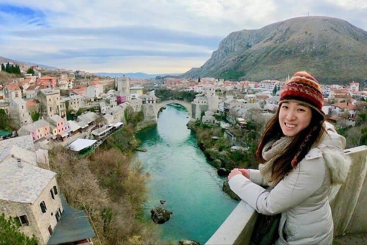 Split to Mostar & Kravice Waterfalls Day Trip — Old Bridge, Počitelj and Natural Pools photo 2