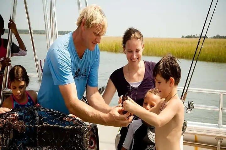 Private Family Boat Charter: Salt Marsh & Capers Island Adventure (Isle of Palms) photo 2