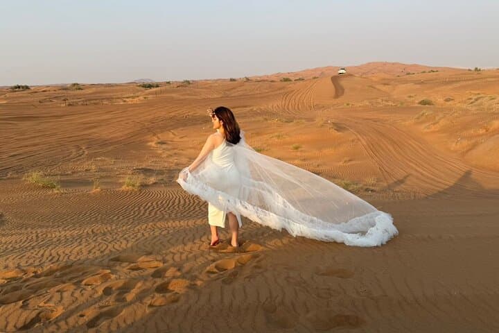 Dubai Half-Day Red Dunes Desert Safari with Camel Ride and Sandboarding photo 3