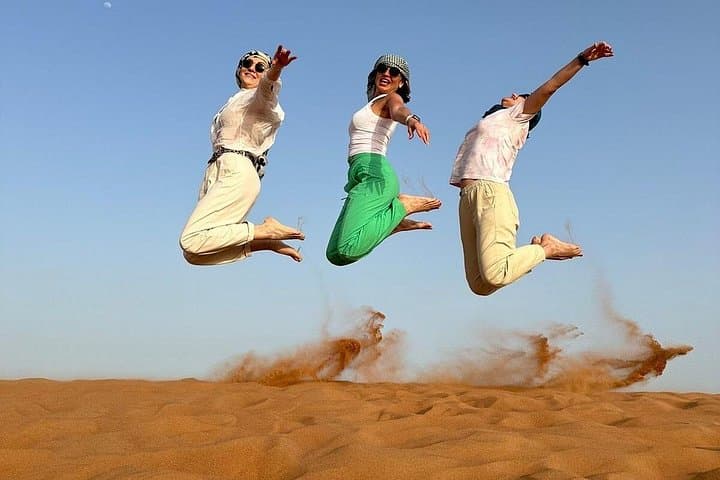Evening Lahbab Desert Safari: 4x4 Dune Bashing, Camel Ride & BBQ Under the Stars photo 2