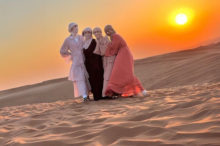 Dubai Evening Red Dunes Safari: Dune Bashing, Sandboarding & Desert BBQ photo 4