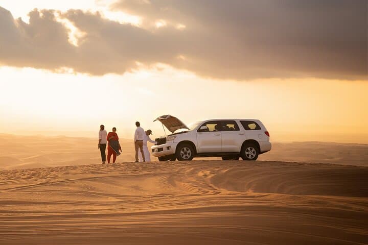 Dubai Evening Red Dunes Safari: Dune Bashing, Sandboarding & Desert BBQ photo 5