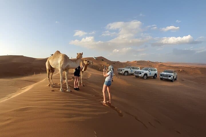 Dubai Evening Red Dunes Safari: Dune Bashing, Sandboarding & Desert BBQ photo 6
