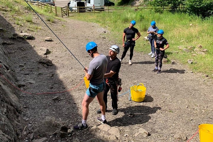 Beginner Climbing at Dinas Rock: 4-Hour Outdoor Climb in South Wales photo 1