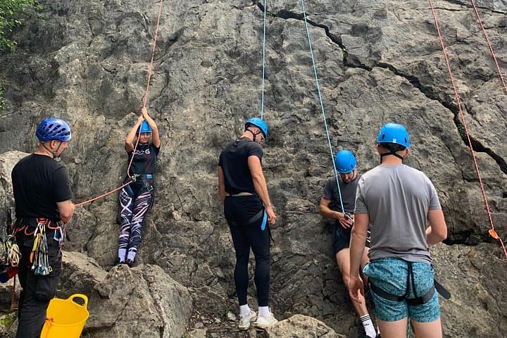 Beginner Climbing at Dinas Rock: 4-Hour Outdoor Climb in South Wales photo 2