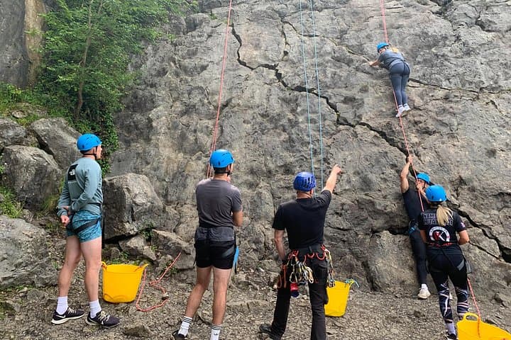 Beginner Climbing at Dinas Rock: 4-Hour Outdoor Climb in South Wales photo 3