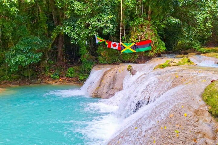 Blue Hole (Secret Falls) Adventure from Montego Bay — Swim, Jump & Explore Near Ocho Rios