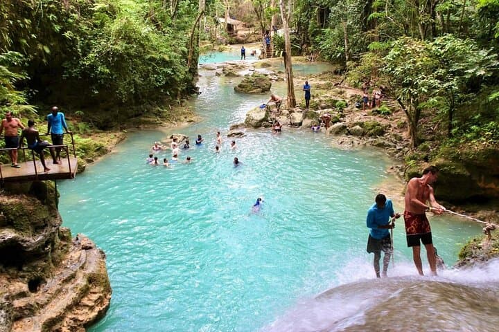 Blue Hole (Secret Falls) Adventure from Montego Bay — Swim, Jump & Explore Near Ocho Rios photo 4