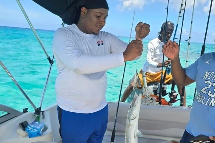 4-Hour Bottom Reef Fishing & Snorkel off Providenciales, Turks and Caicos