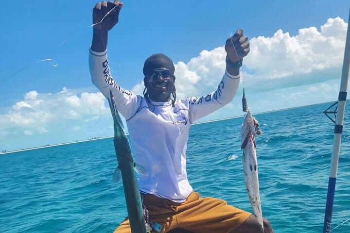 4-Hour Bottom Reef Fishing & Snorkel off Providenciales, Turks and Caicos photo 4