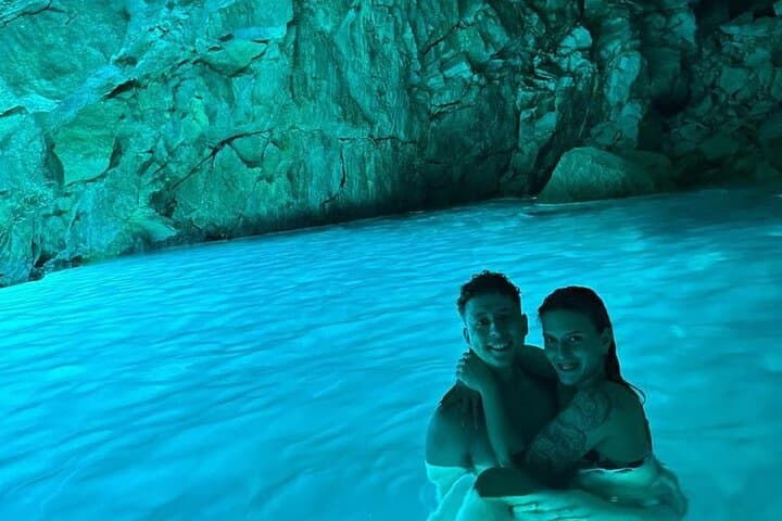 Karaburun Grama Bay & Hidden Blue Cave Speedboat Tour from Vlore