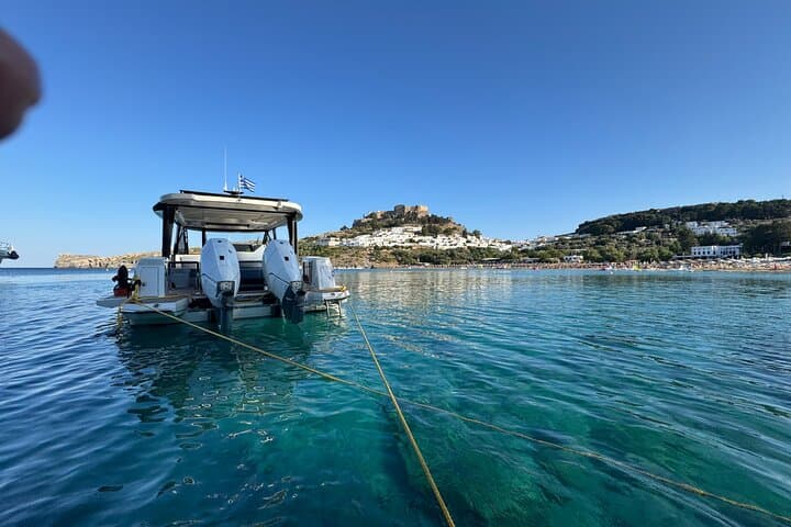 Private Yacht to Lindos: 8‑Hour All‑Inclusive Swim, Snorkel & Lindos Bay Experience photo 5