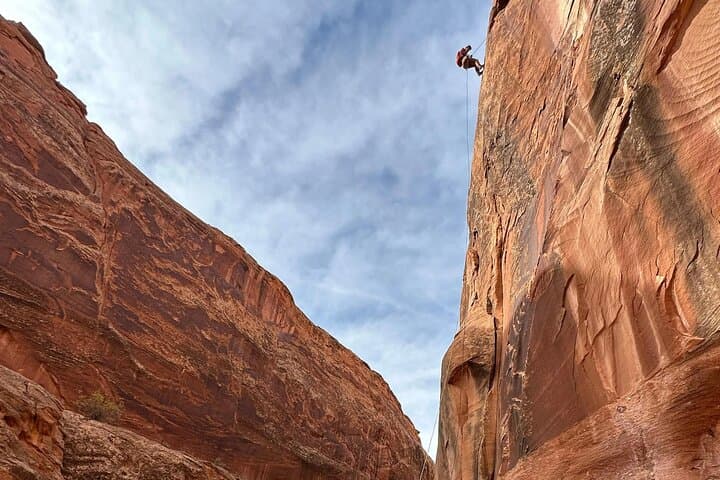 Bow and Arrow Canyon: Short Hike with Four Rappels Near Moab photo 5