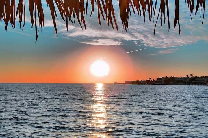 Marathon Sunset Tiki Cruise: Two-Hour Floating Bar & Swim in the Florida Keys