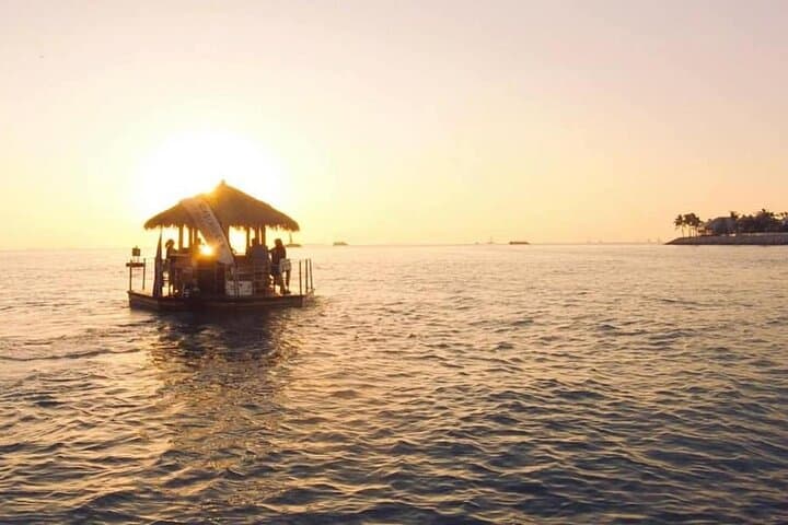 Marathon Sunset Tiki Cruise: Two-Hour Floating Bar & Swim in the Florida Keys photo 2