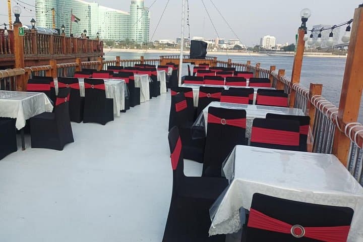 Dubai Traditional Dhow Cruise Regal — Creek Dinner Cruise & Live Shows photo 6