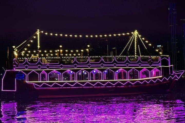 Dubai Traditional Dhow Cruise Regal — Creek Dinner Cruise & Live Shows photo 2