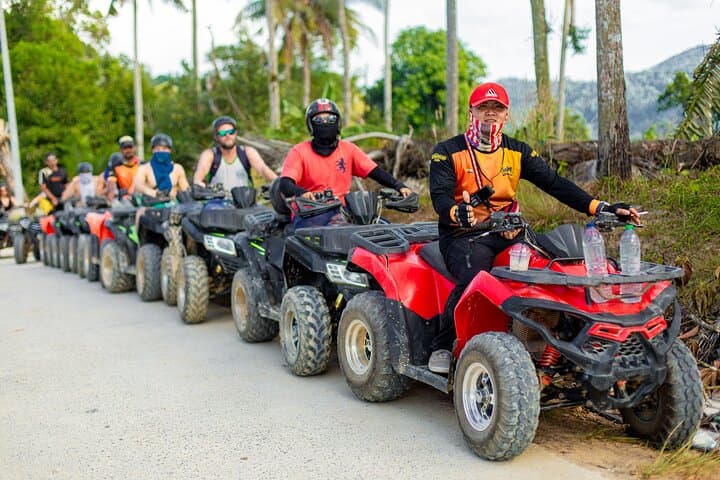 Koh Samui 4-Hour ATV Jungle Ride: Mountain Views & Waterfall Adventure