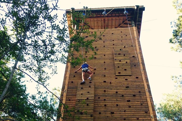 Kids Zip Koala Course & 65' Rock Wall — Charleston Family Adventure photo 2