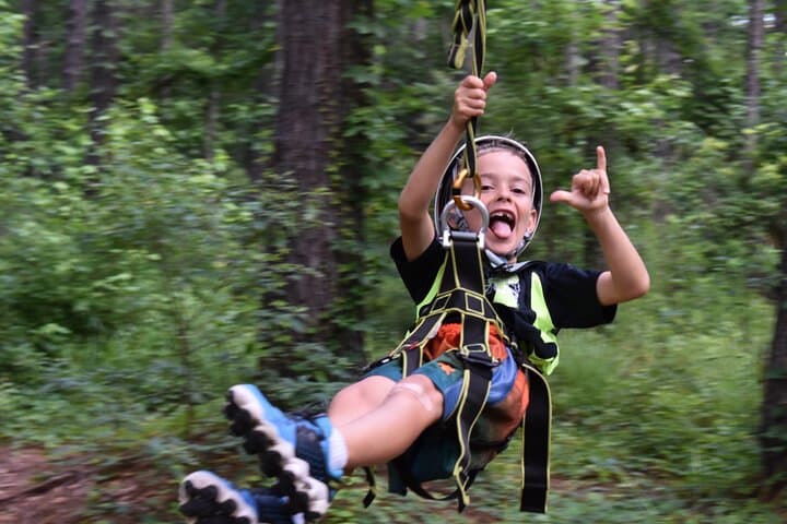 Kids Zip Koala Course & 65' Rock Wall — Charleston Family Adventure photo 4