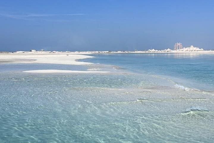 Island Hopping from Al Bateen Marina: Dolphin Islands & Crystal Bay Cruise photo 3