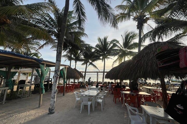 Costa Maya Fishermans Village Beach Club Day Pass & Snorkel in Mahahual