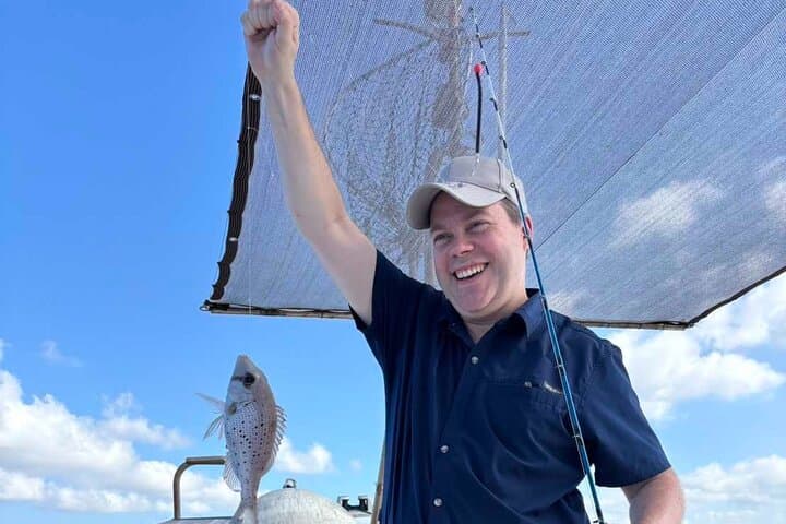 Gurukun Fishing with a Local Fisherman in Chatan: Half-Day Okinawa Sea Adventure photo 2