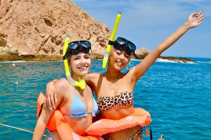 Cabo Catamaran Snorkel Cruise to Santa Maria Cove — 3-Hour Open-Bar Adventure photo 1