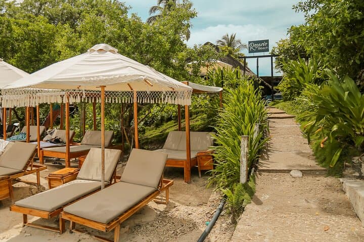Rosario Beach Day Trip from Cartagena: Snorkel, Paddleboard & Island Club Access photo 1