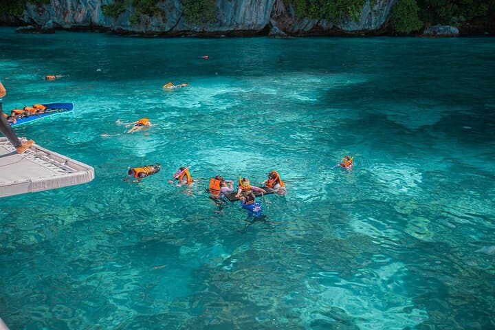 Phi Phi & Maiton Sunset Speed Catamaran: Island Hopping, Snorkeling & Sunset from Phuket photo 3