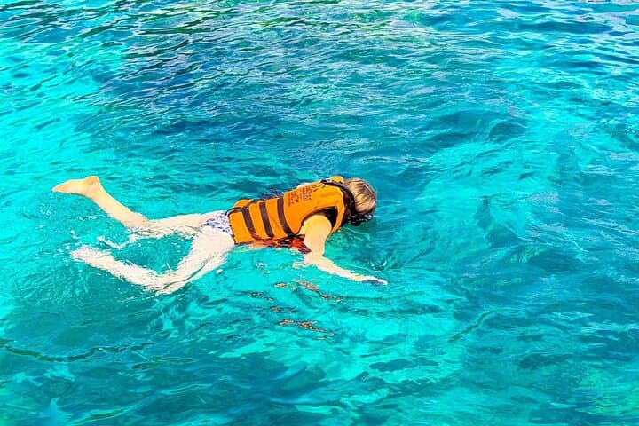 Family-Friendly Phi Phi & Khai Snorkeling Tour with Onboard Waterslide from Khao Lak photo 2