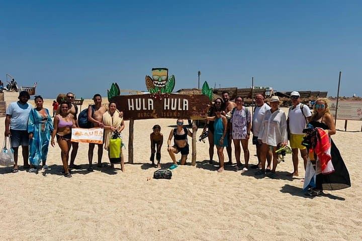 Hula Hula Island Luxury Cruise: Full-Day Snorkel & Island Fun from Hurghada photo 1