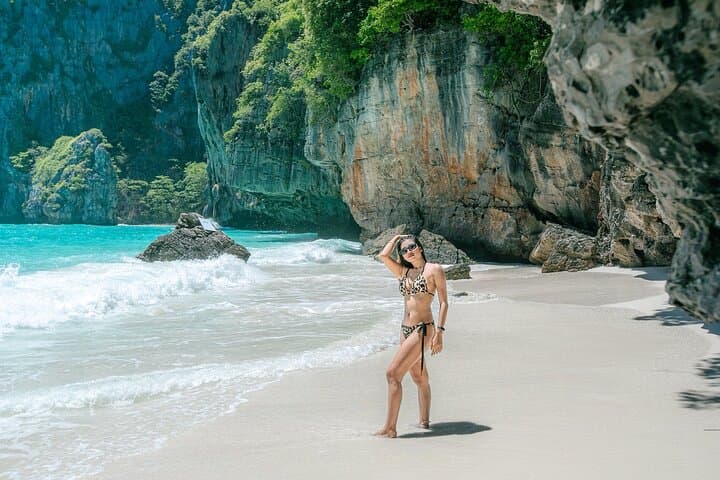 Phi Phi & Maiton Catamaran Day Trip from Khao Lak: Snorkel, Kayak & Island Views