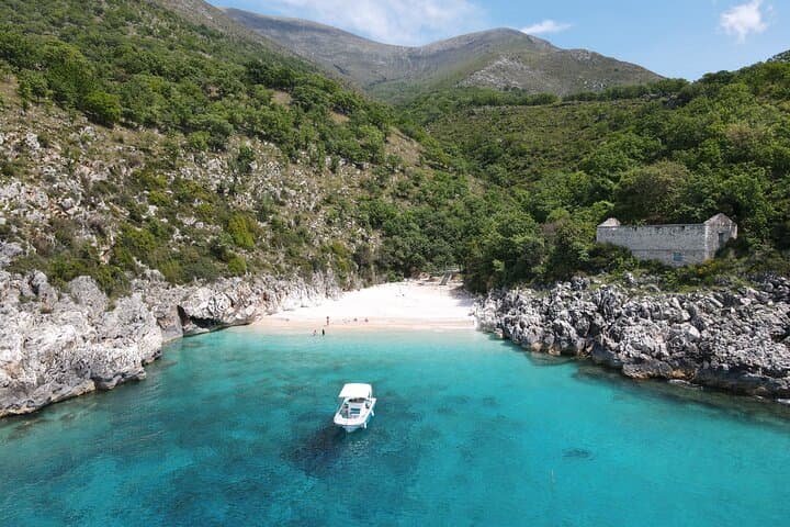 Dhermi Boat Tour to Grama Bay & Blue Gem Cave — Swim and Snorkel the Albanian Riviera photo 6