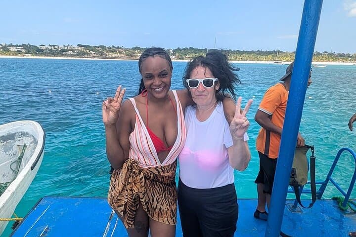 Zanzibar Underwater Sea Walk at Nungwi — Helmet Dive Among Coral and Tropical Fish photo 3