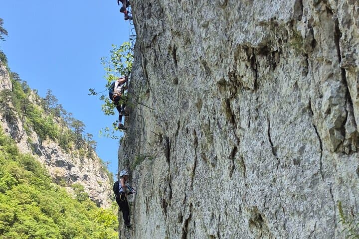 Via Ferrata Above Piva Canyon: Rock Climb & Views at Mratinje Dam photo 2
