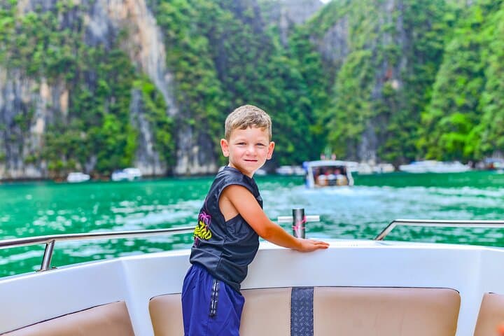 Family-Friendly Phi Phi & Khai Snorkeling Tour with Onboard Waterslide from Khao Lak photo 6