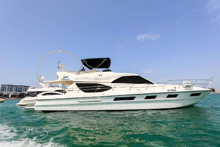 Dubai Marina Private Yacht Charter: 70ft Luxury Yacht Cruise photo 1