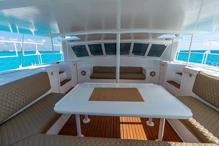 Isla Mujeres Catamaran: All-Inclusive Snorkel, Island Time & Beach Club photo 1