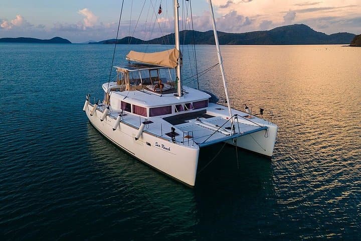 Rhodes Sunset Catamaran Cruise with Dinner & Snorkeling