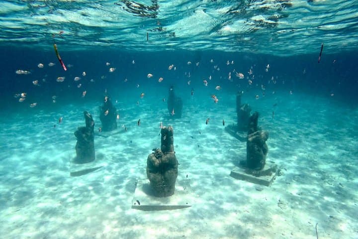 Sunset Catamaran to Isla Mujeres: Snorkel Reefs, Beach Club & Playa Norte photo 2