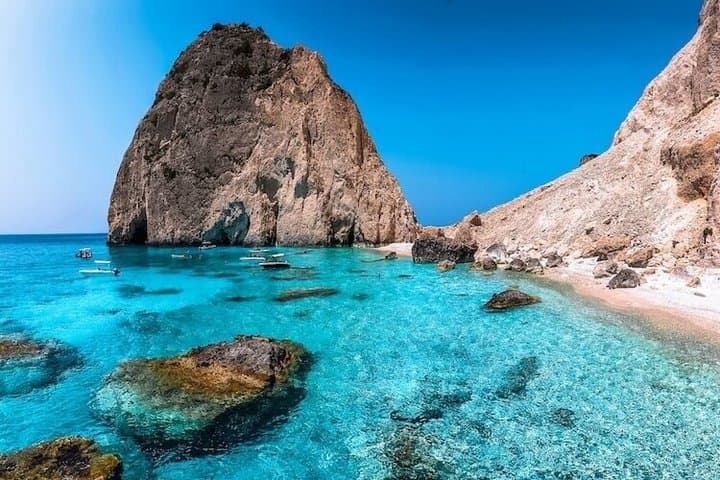 Zakynthos Private Snorkeling Cruise to Eros Cave, Mizithres & Turtle Island photo 2