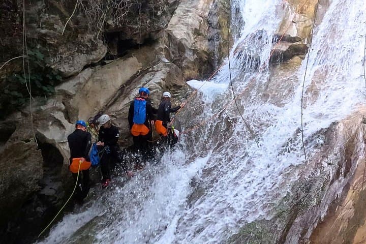 Barranco de Zarzalones Canyoning from Marbella — Rappels, Jumps & Natural Slides photo 2
